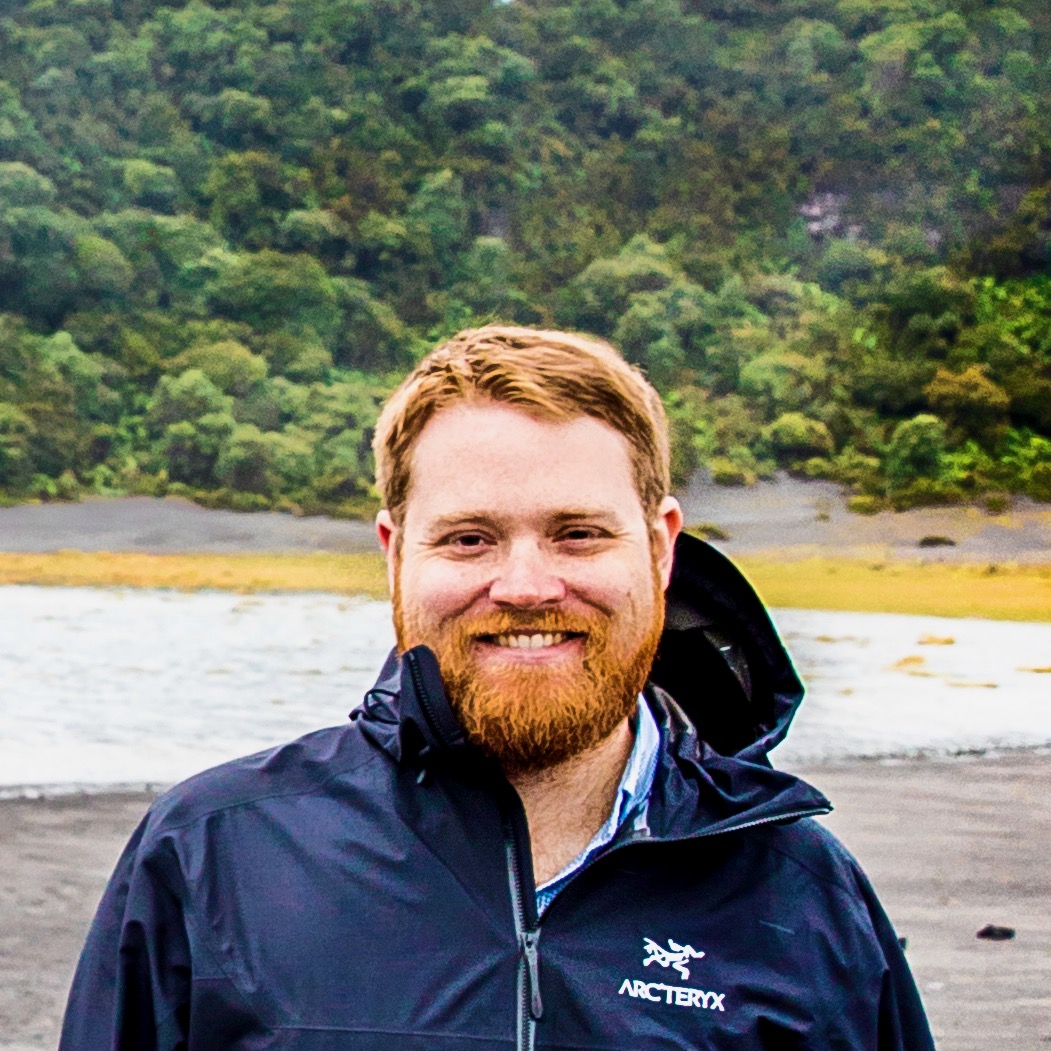 Justin Bonnar in Costa Rica, 2018